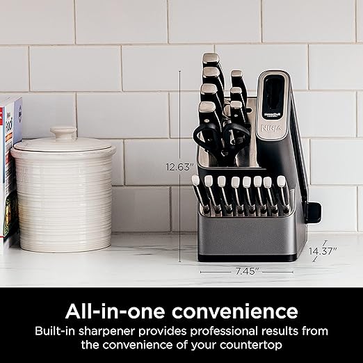 Ninja K32014 NeverDull Premium Knife System Knife Block 17 Piece